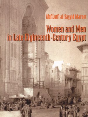 cover image of Women and Men in Late Eighteenth-Century Egypt